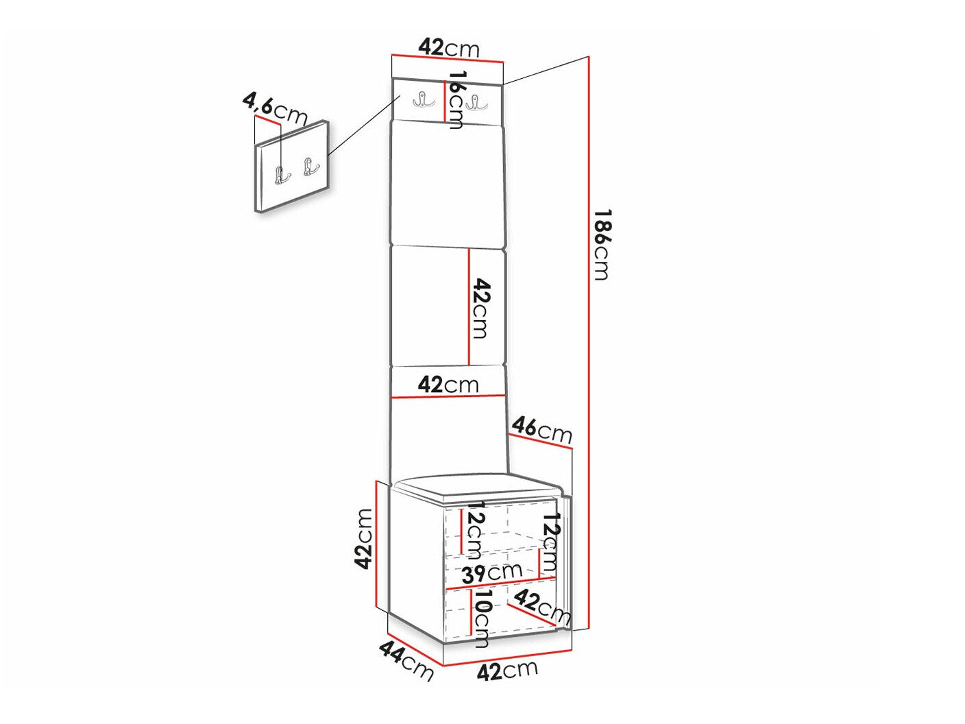 Entrésæt Hartford 378