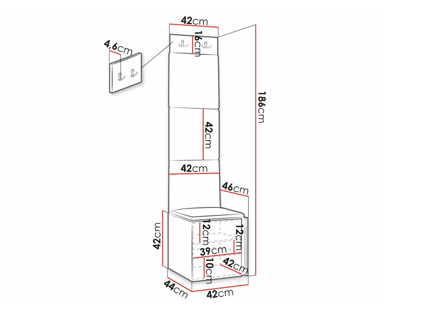 Entrésæt Hartford 378
