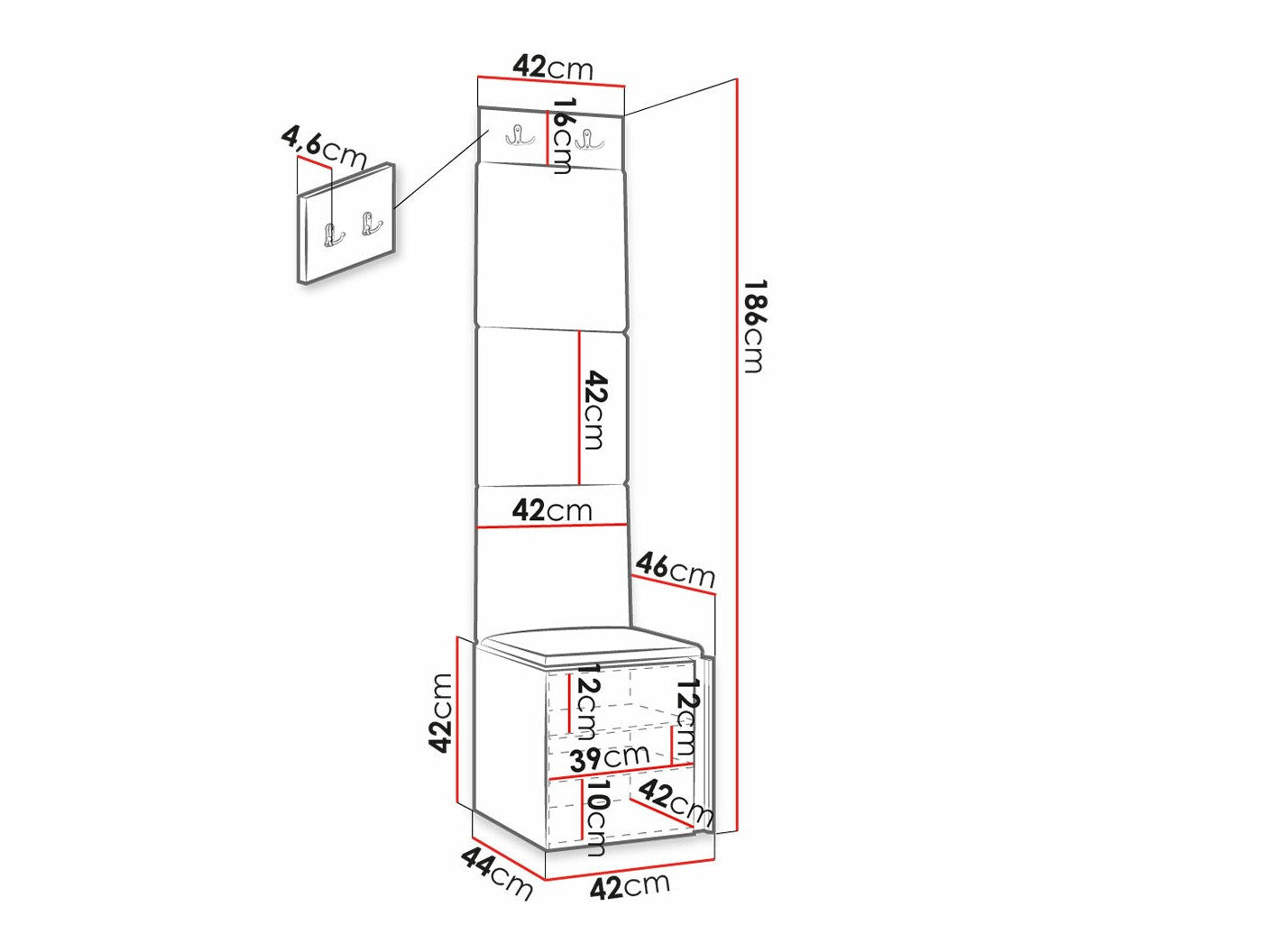 Entrésæt Hartford 378