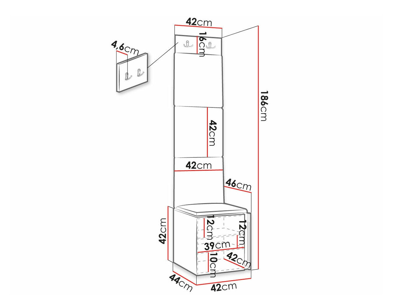 Entrésæt Hartford 378