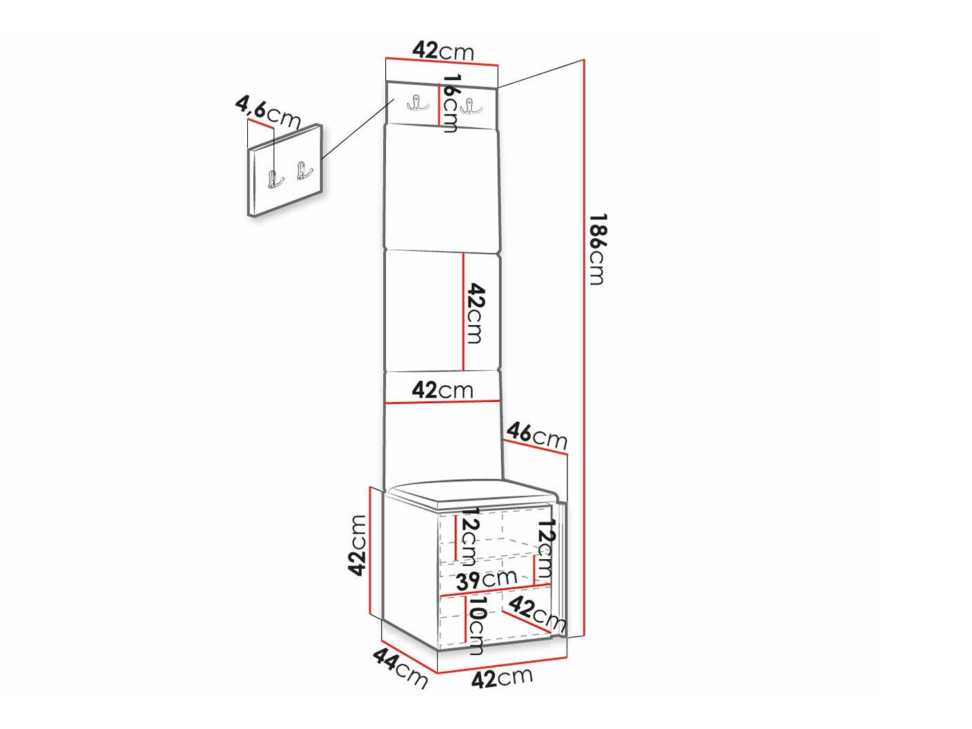 Entrésæt Hartford 378