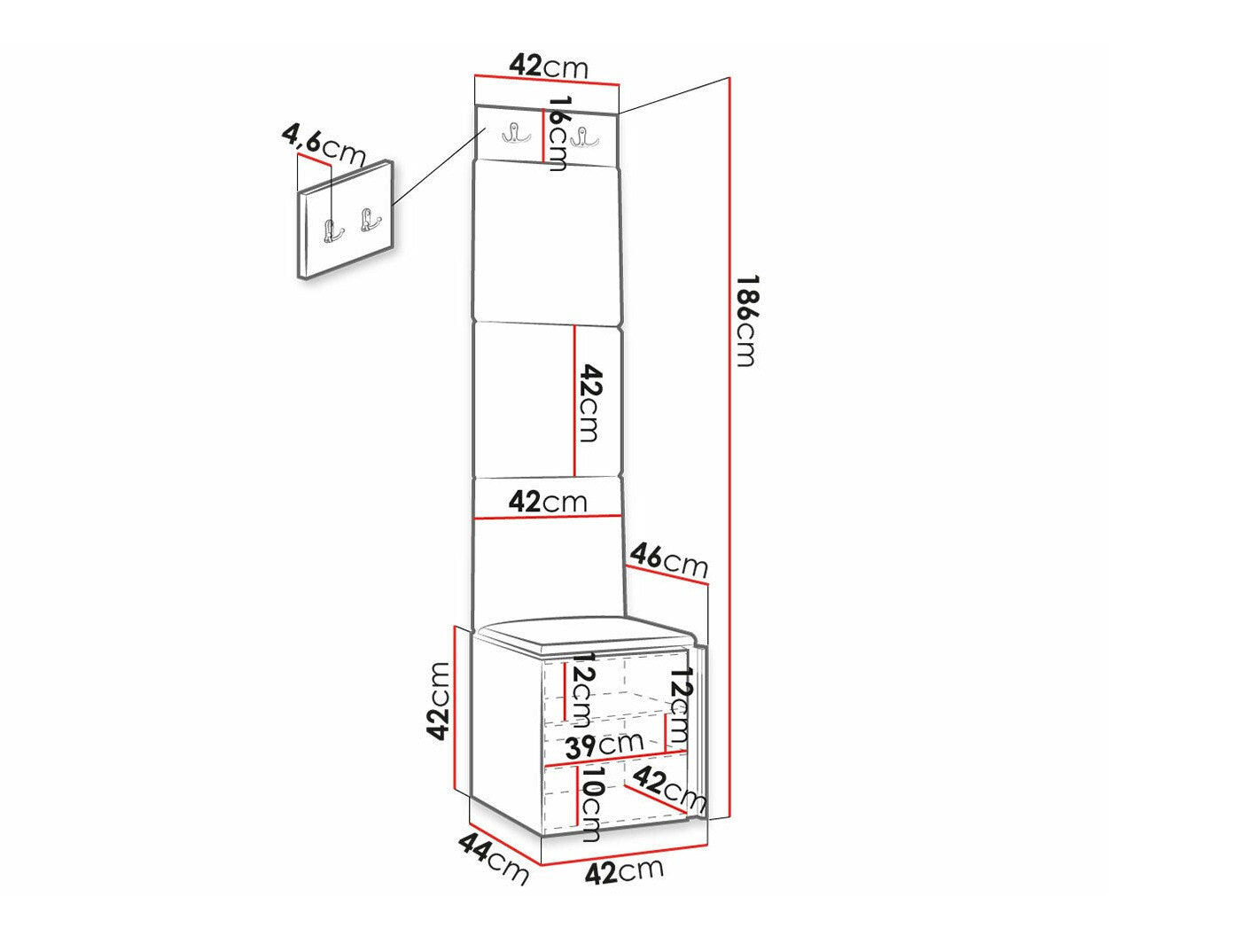 Entrésæt Hartford 378