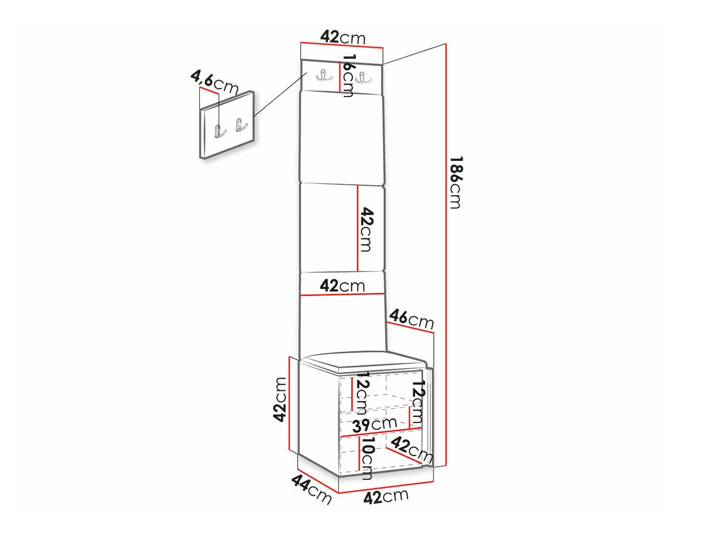 Entrésæt Hartford 378