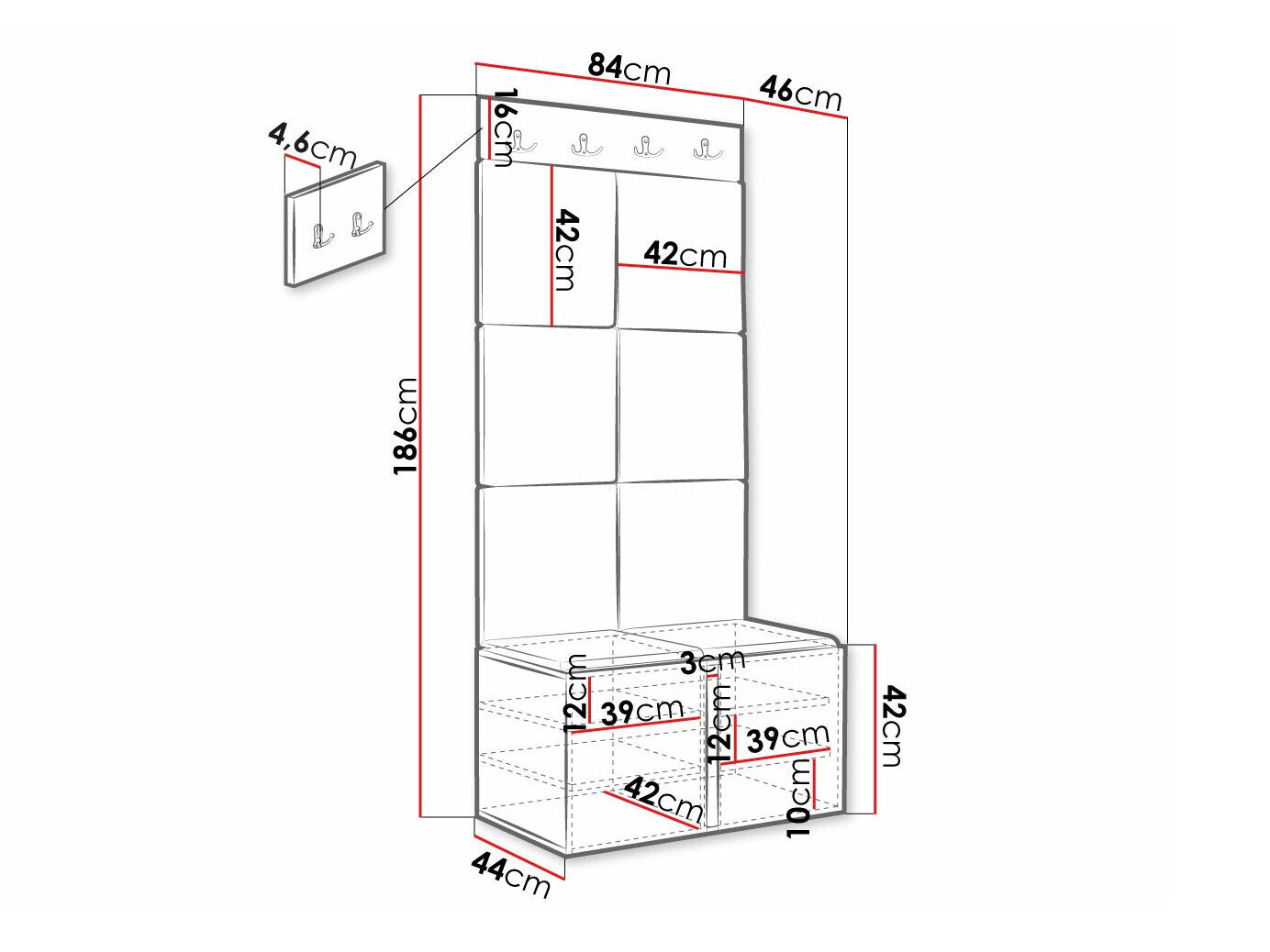 Entrésæt Hartford 383
