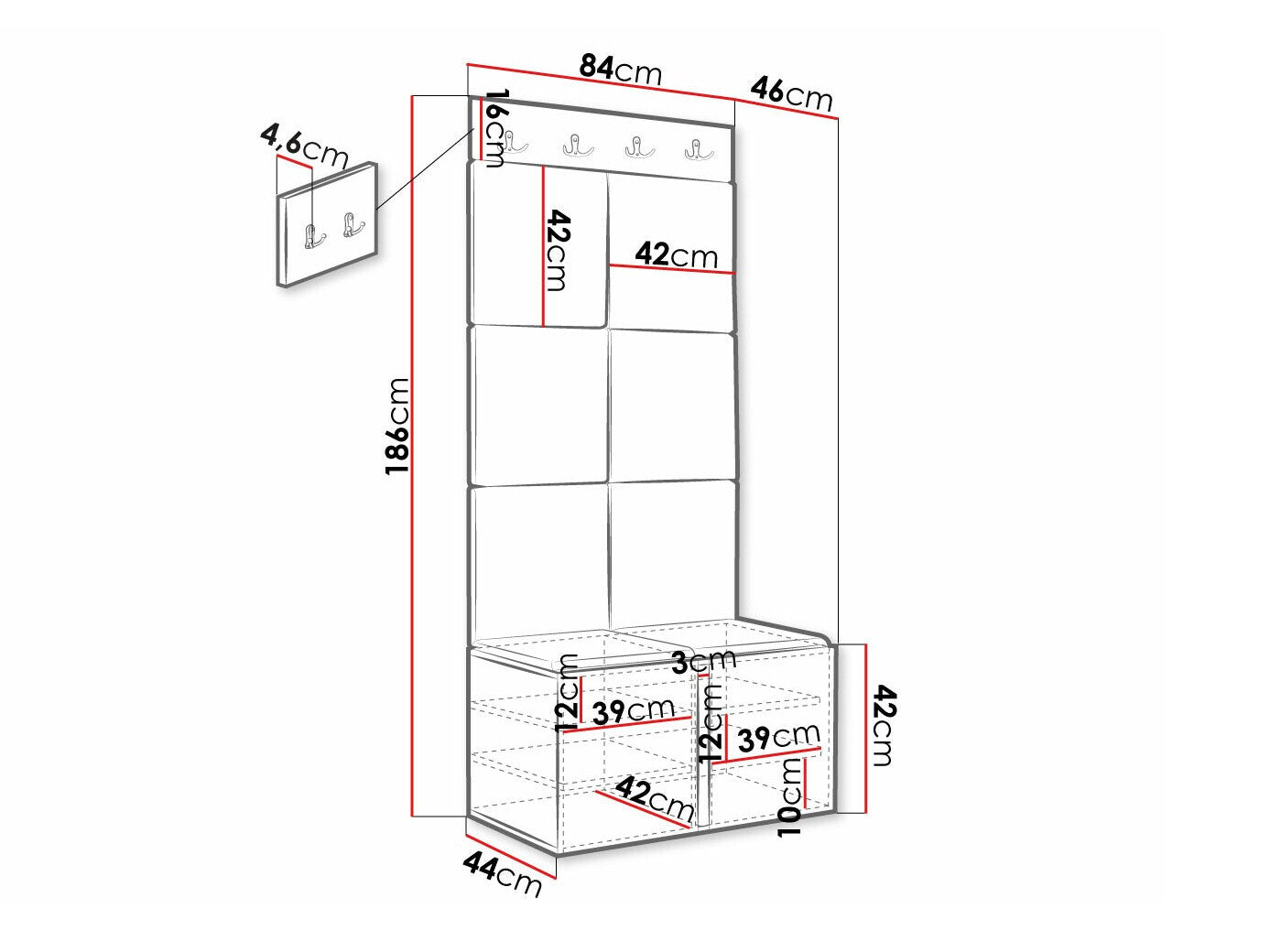 Entrésæt Hartford 383