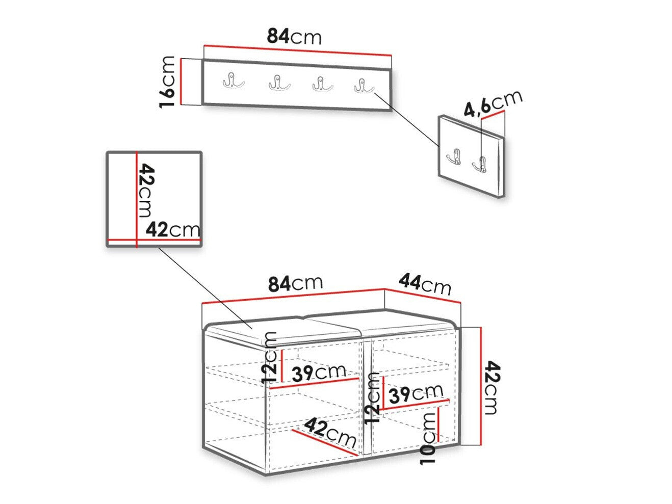 Entrésæt Hartford 384