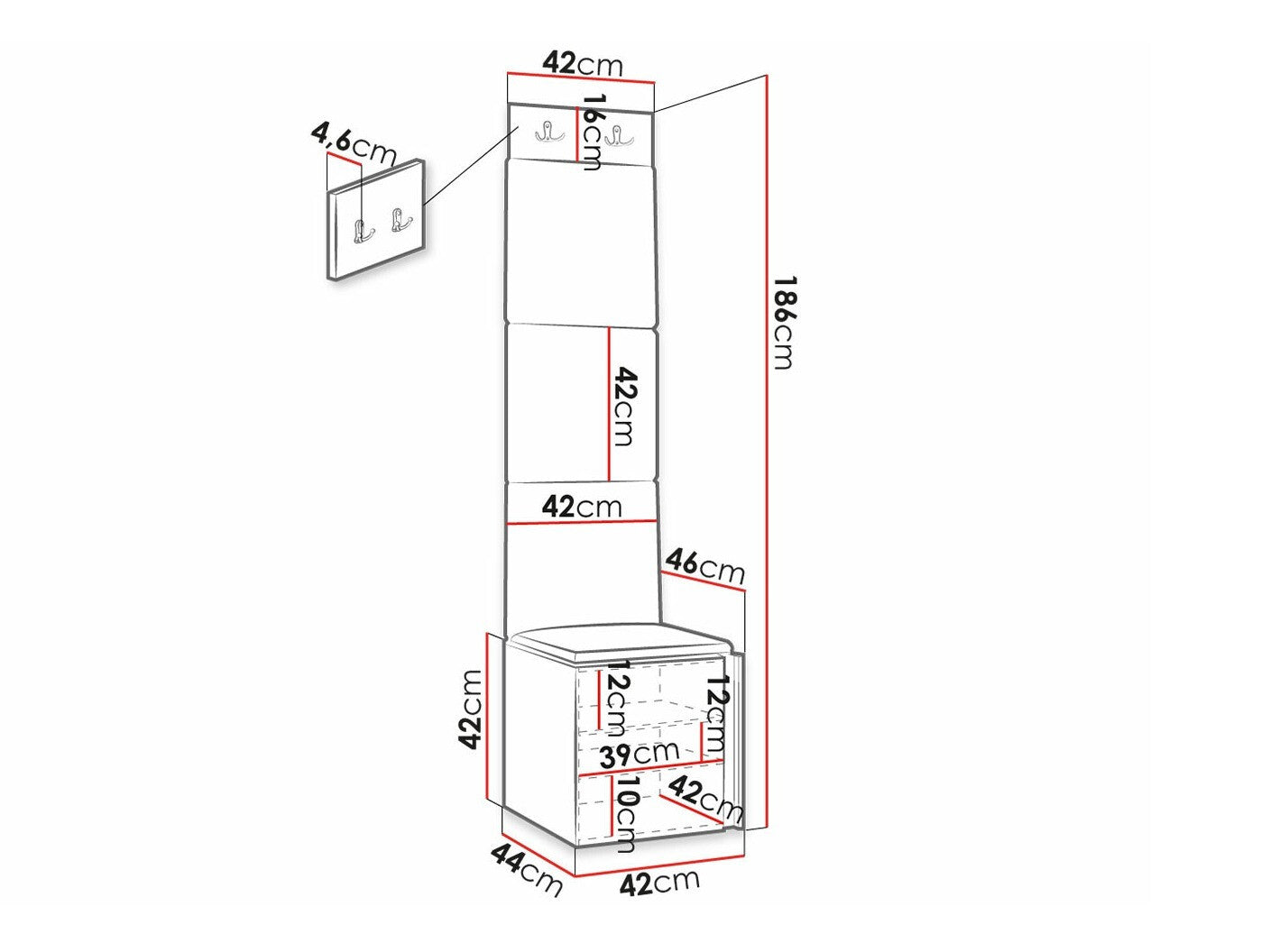 Entrésæt Hartford 386