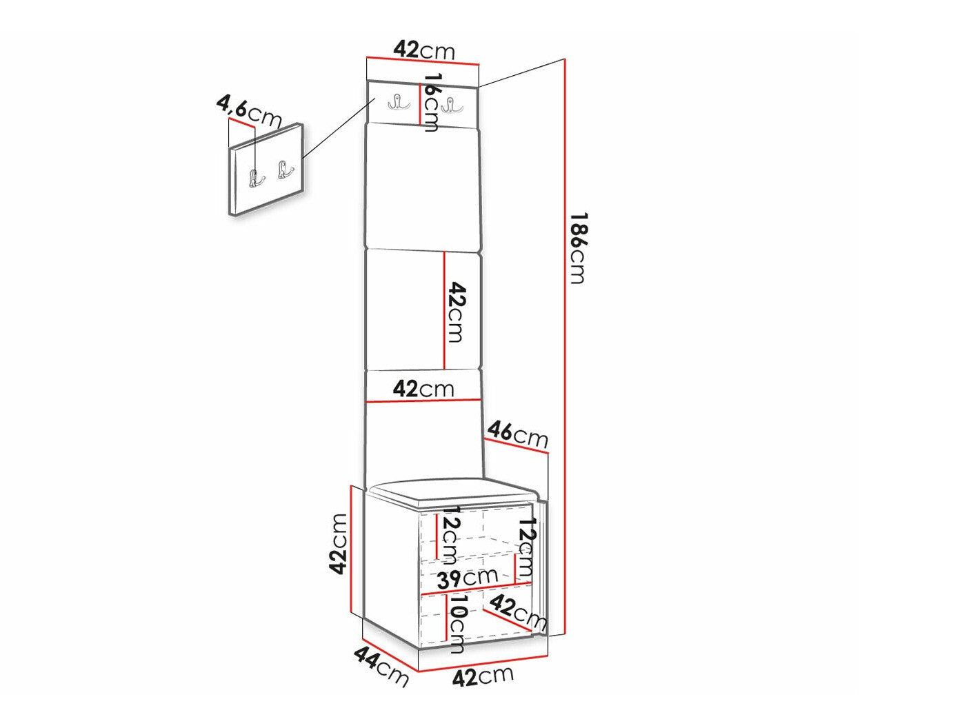 Entrésæt Hartford 386