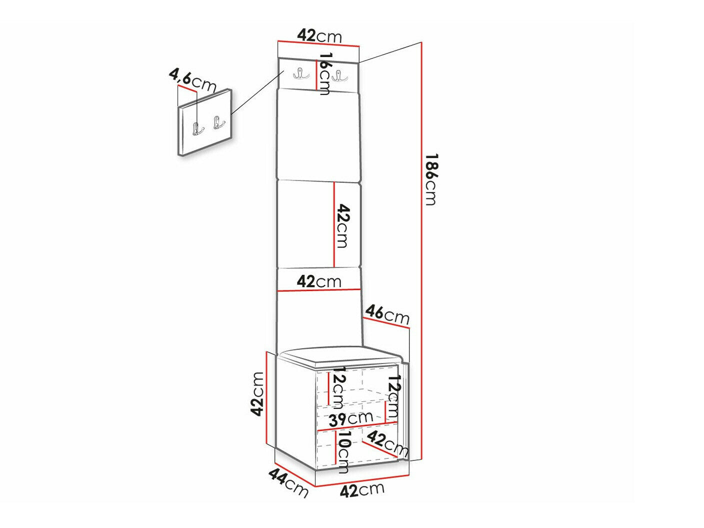 Entrésæt Hartford 386