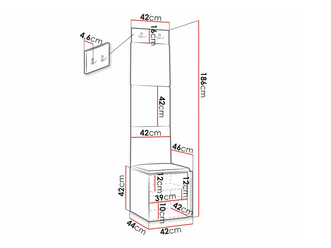 Entrésæt Hartford 386