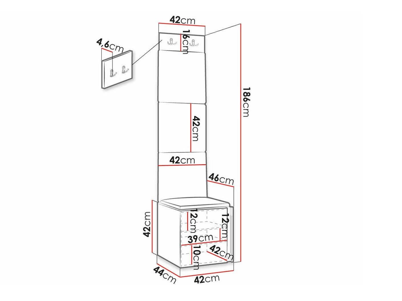 Entrésæt Hartford 386