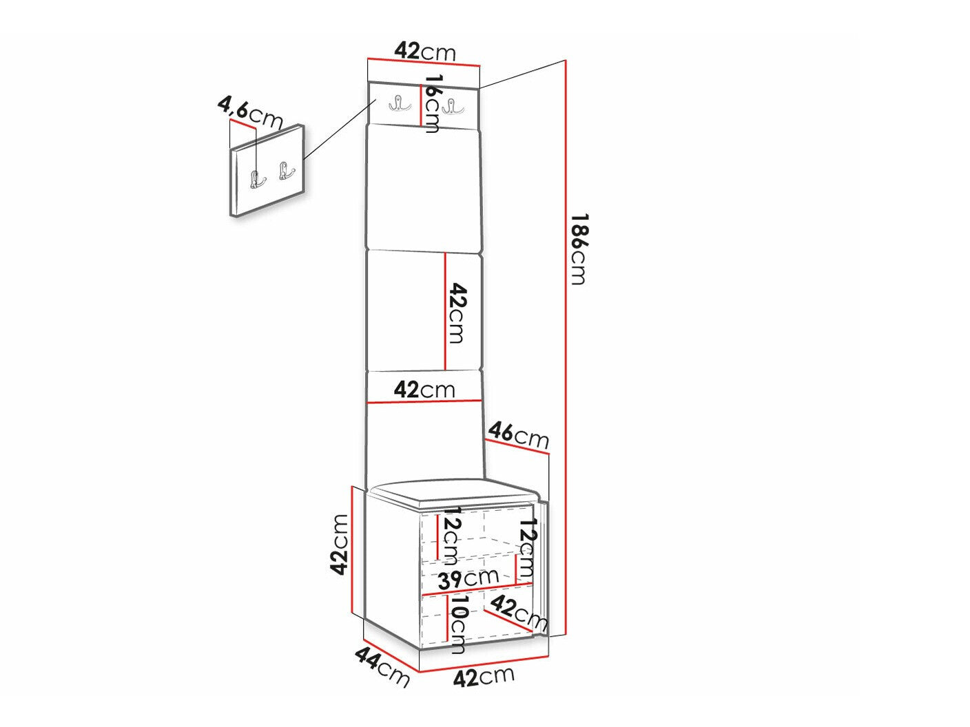 Entrésæt Hartford 386