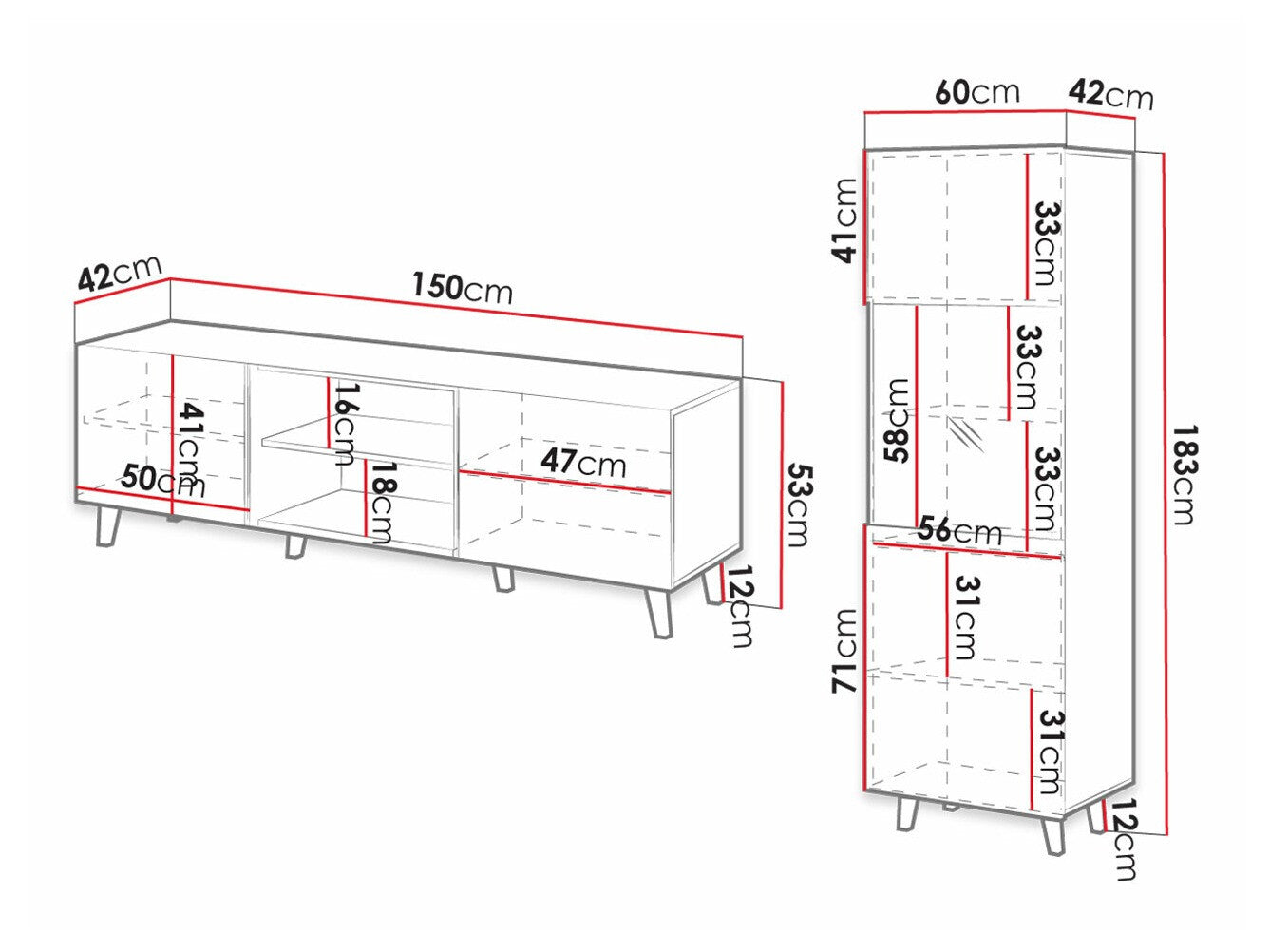 Living room set Charlotte H110