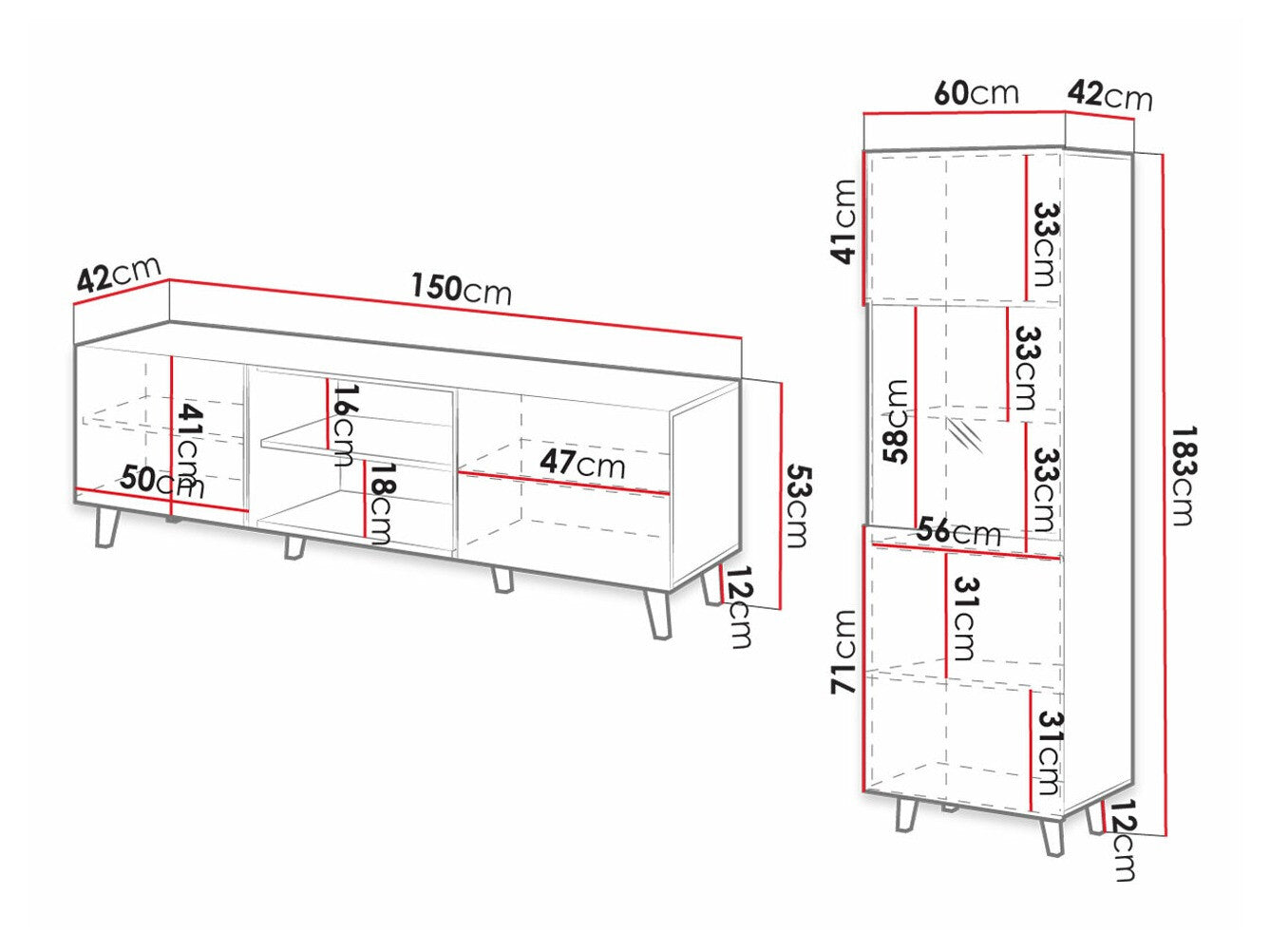 Living room set Charlotte H110