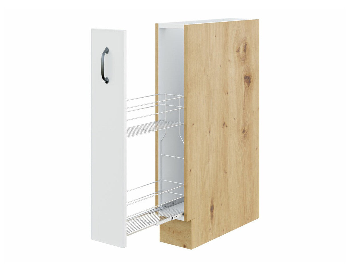 Modulskab med udtrækskurv Retro White 101