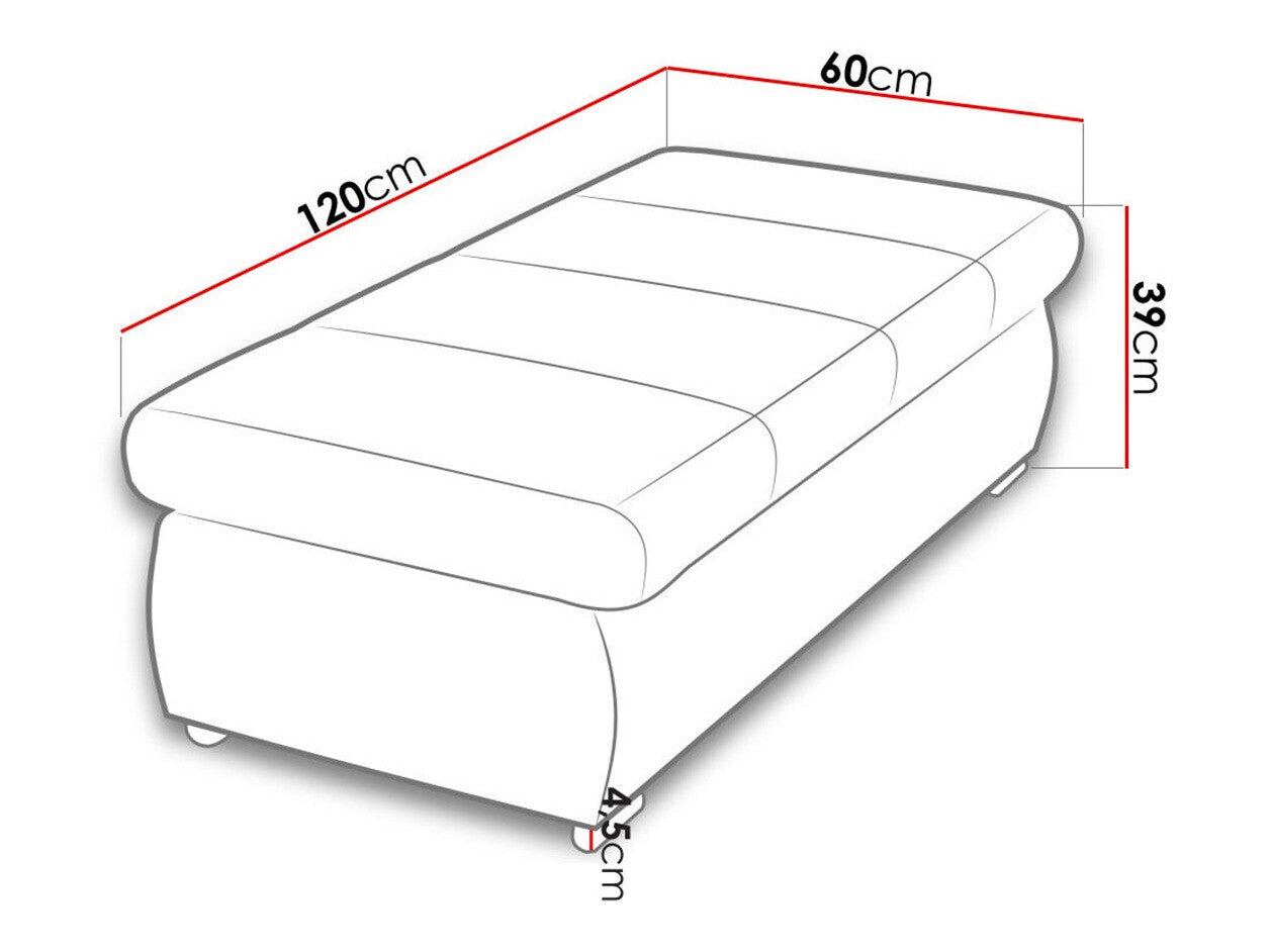 Polstret bænk Comfivo 123