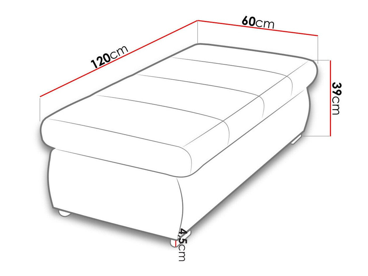 Polstret bænk Comfivo 123