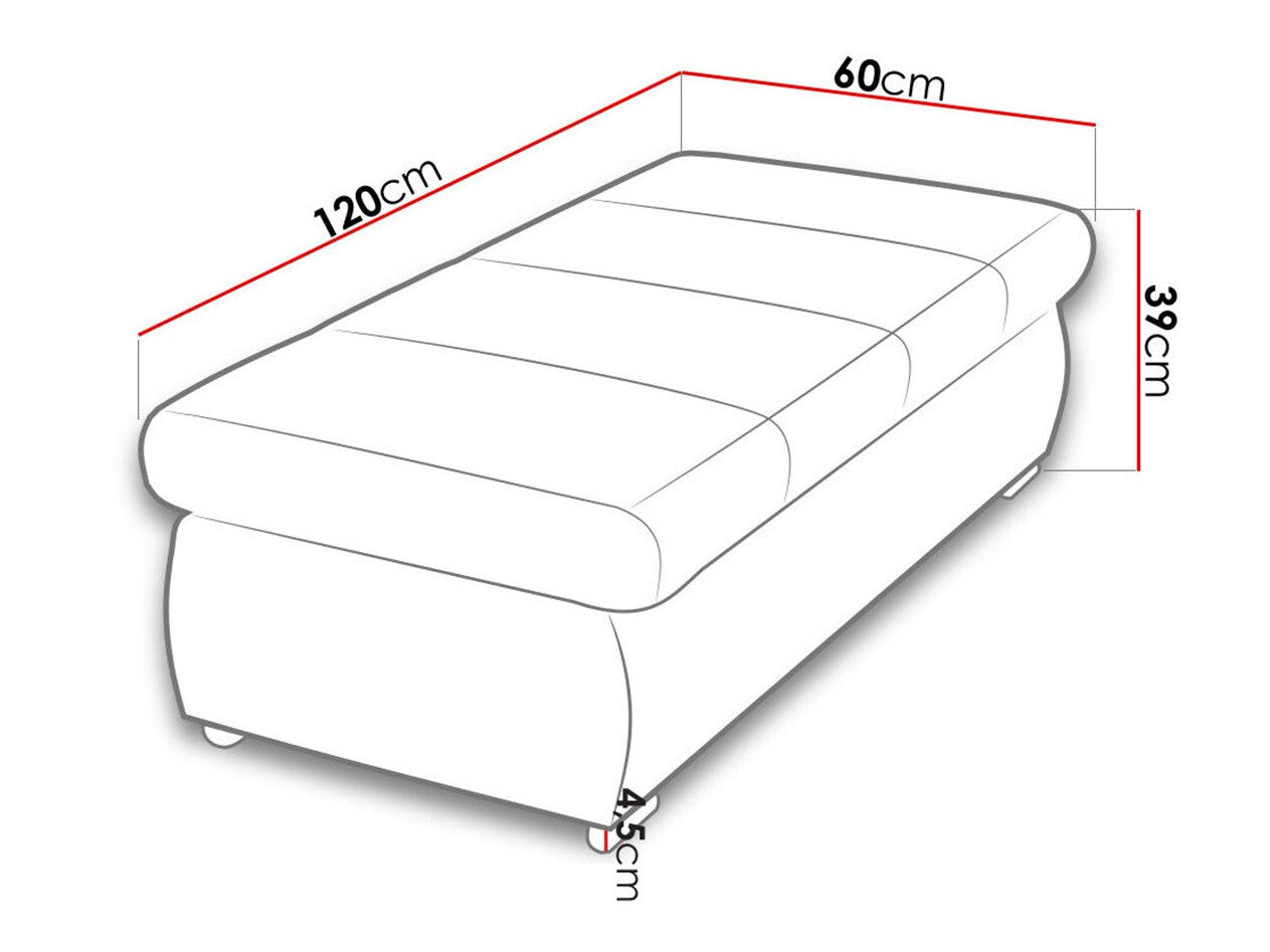 Polstret bænk Comfivo 123