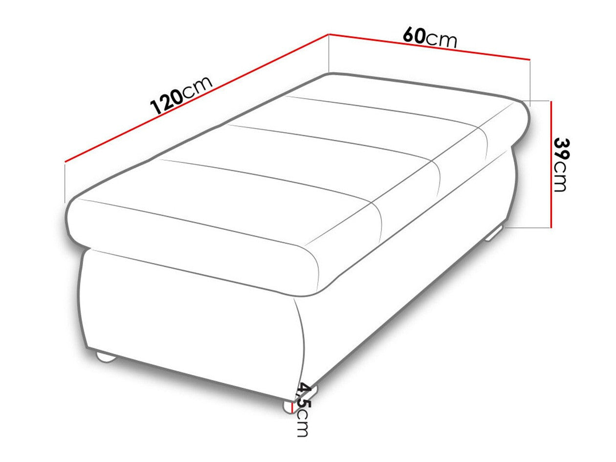 Polstret bænk Comfivo 123