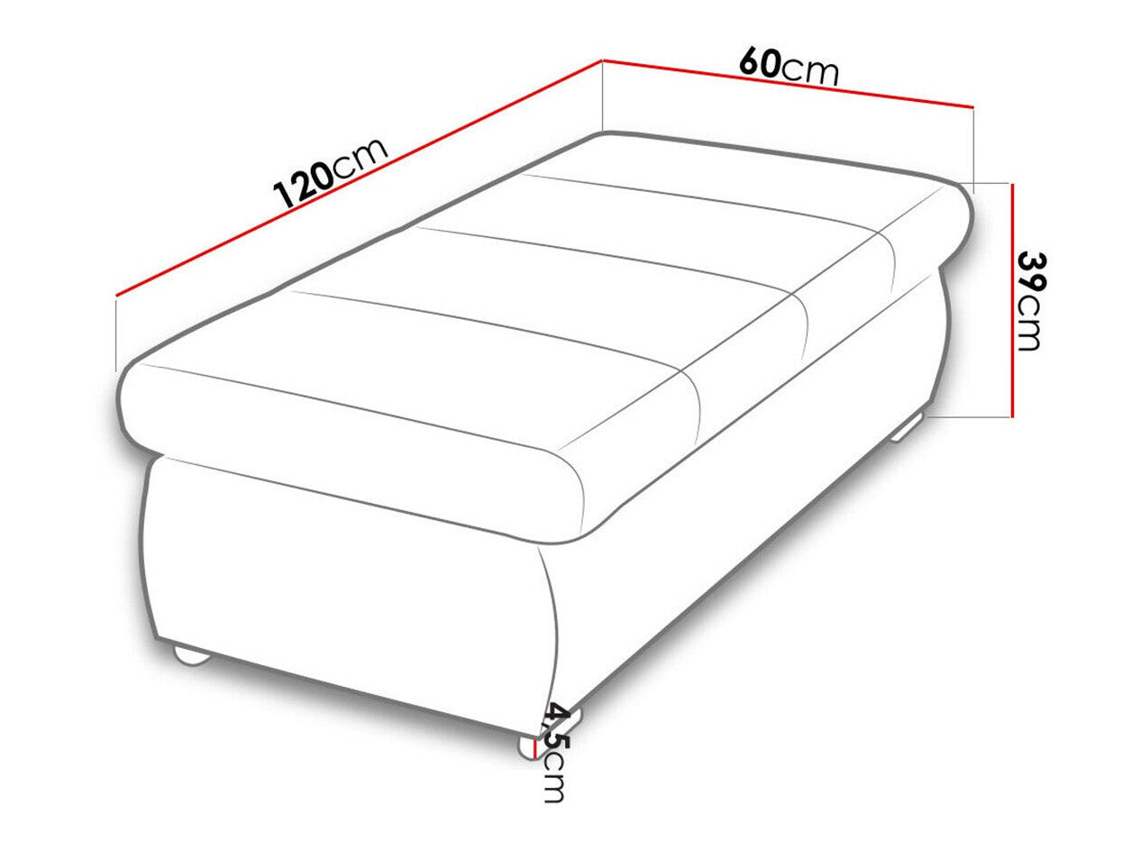 Polstret bænk Comfivo 123