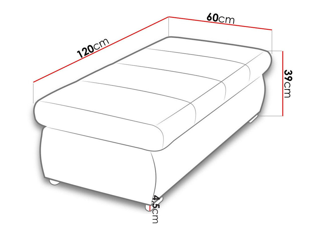 Polstret bænk Comfivo 123