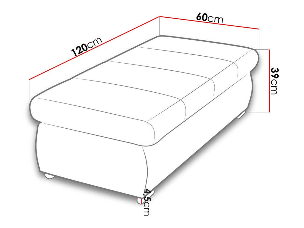 Polstret bænk Comfivo 123