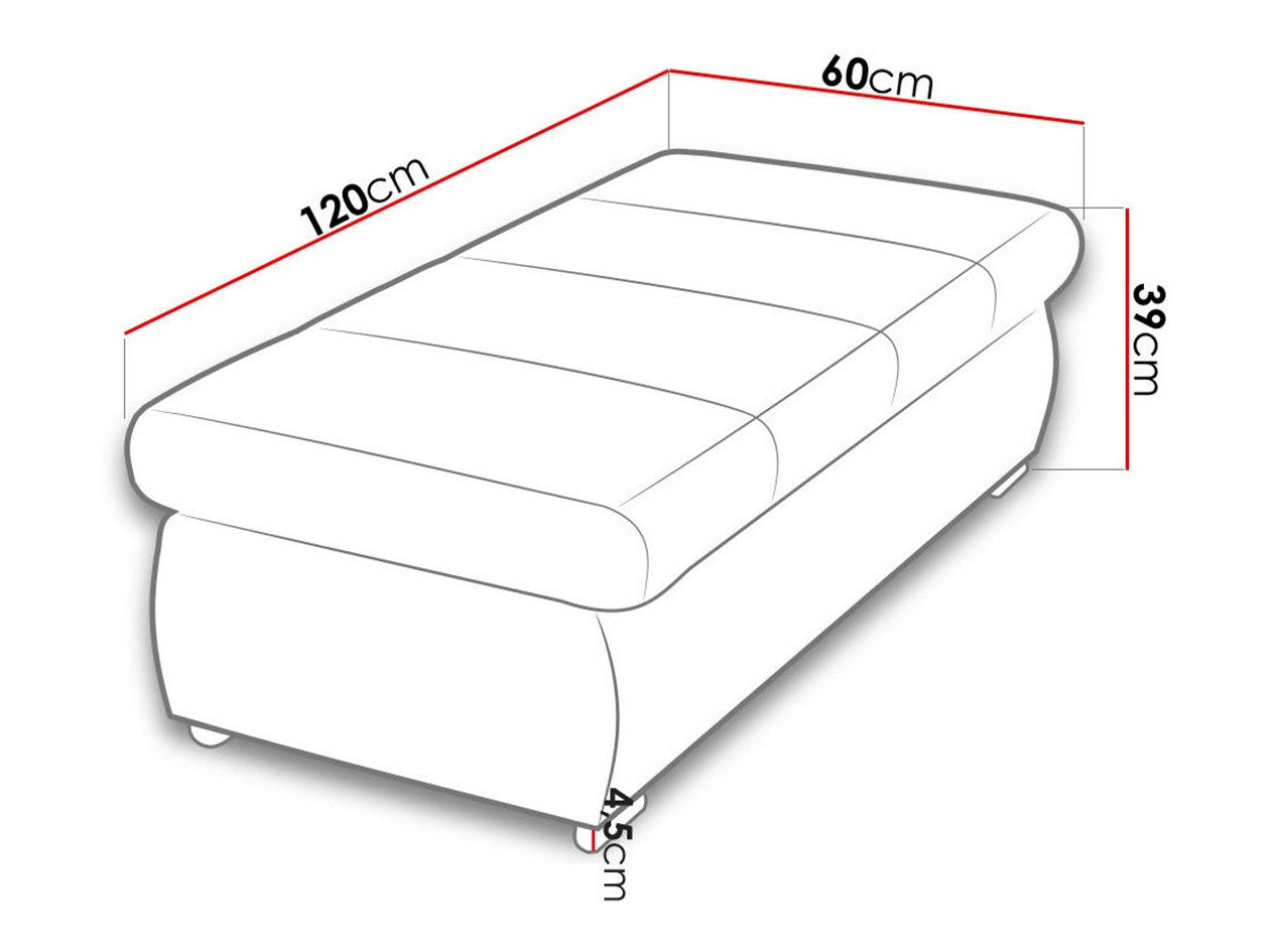Polstret bænk Comfivo 123