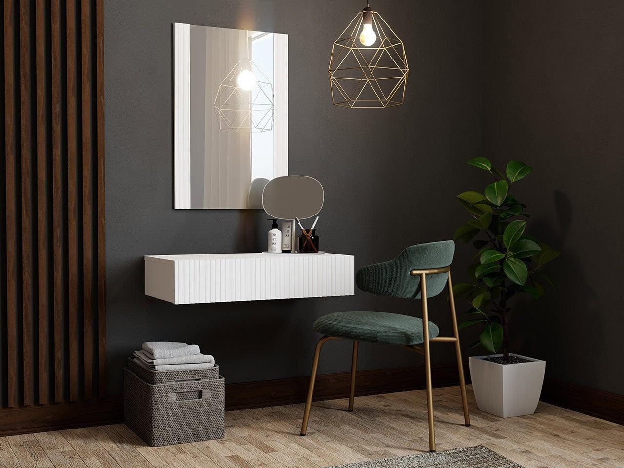 Sminkebord Charlotte H111