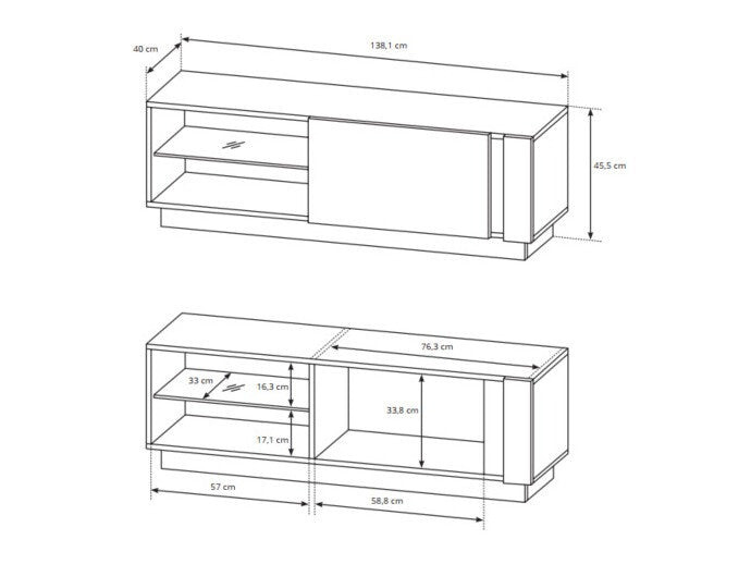 TV-bord Kingston E103