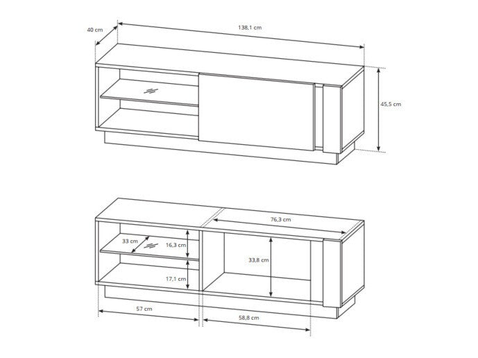 Stuemøbler-sæt Kingston E109