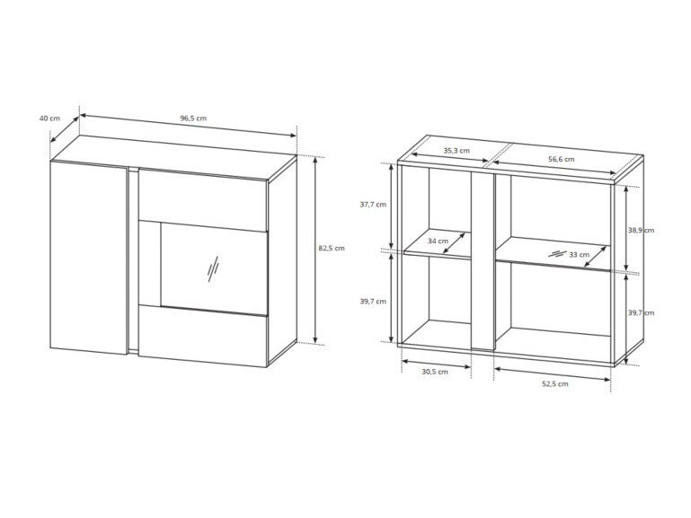 Stuemøbler-sæt Kingston E110