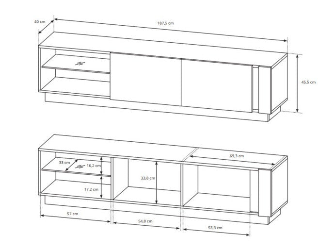Stuemøbler-sæt Kingston E110