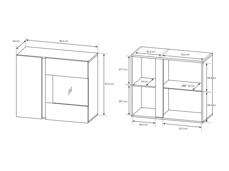 Stuemøbler-sæt Kingston E110