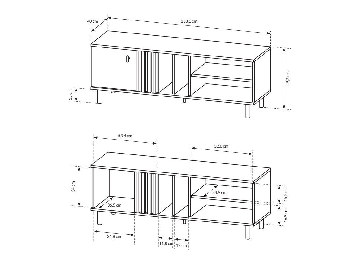 TV-bord Kingston H101