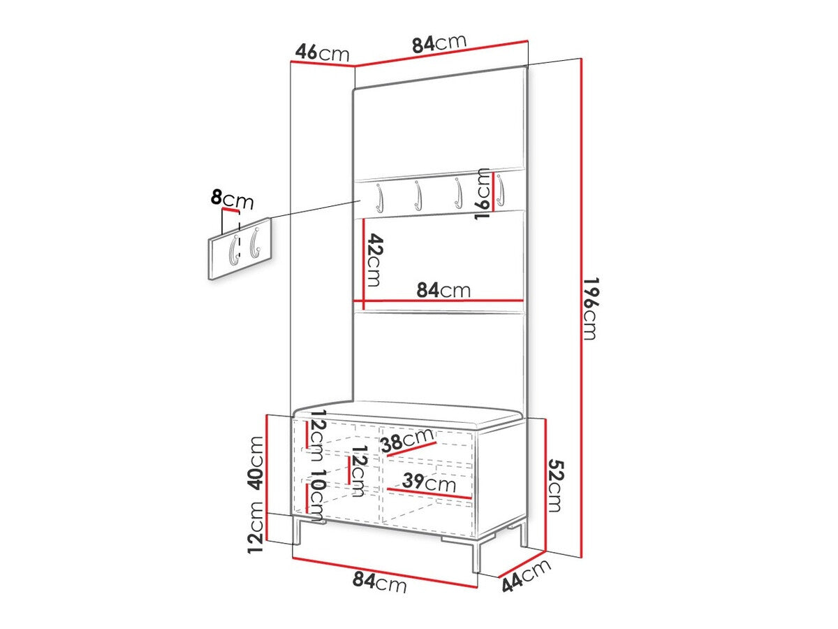 Hallway set Hartford F102