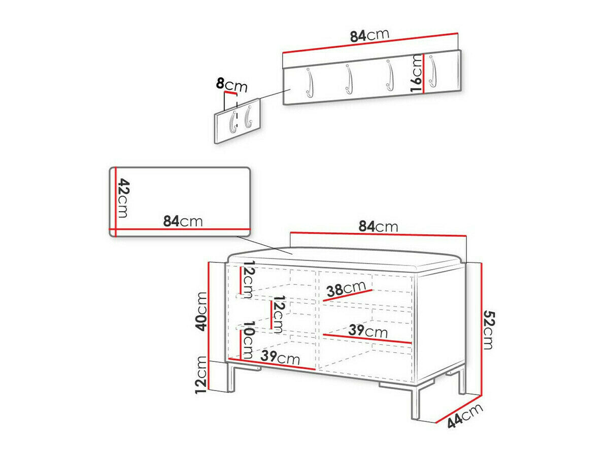 Hallway set Hartford F108