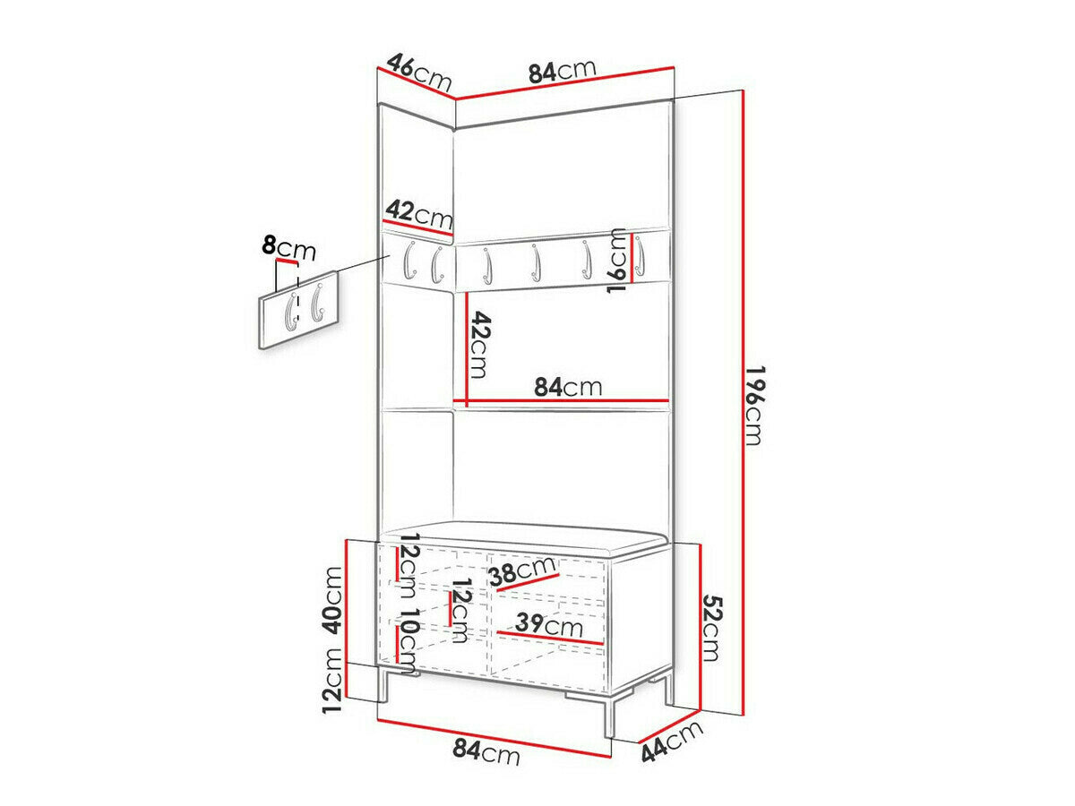 Hallway set Hartford F103