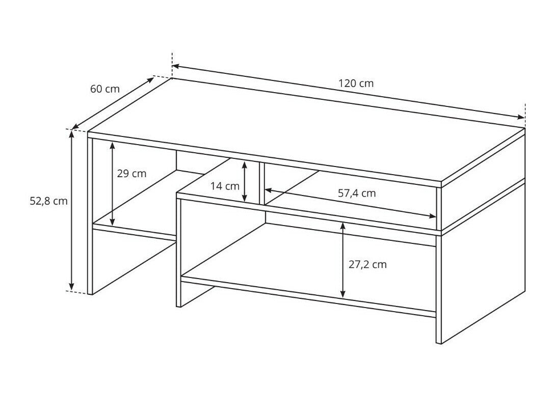 Sofabord Kingston R105