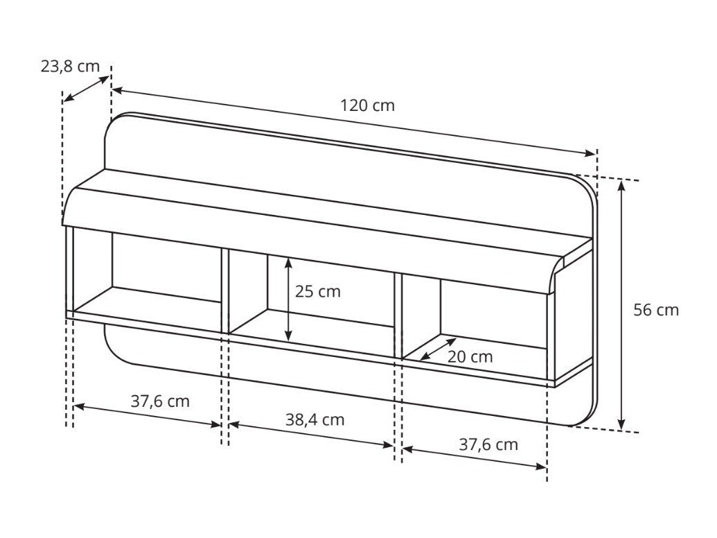 Vægreol Kingston A102