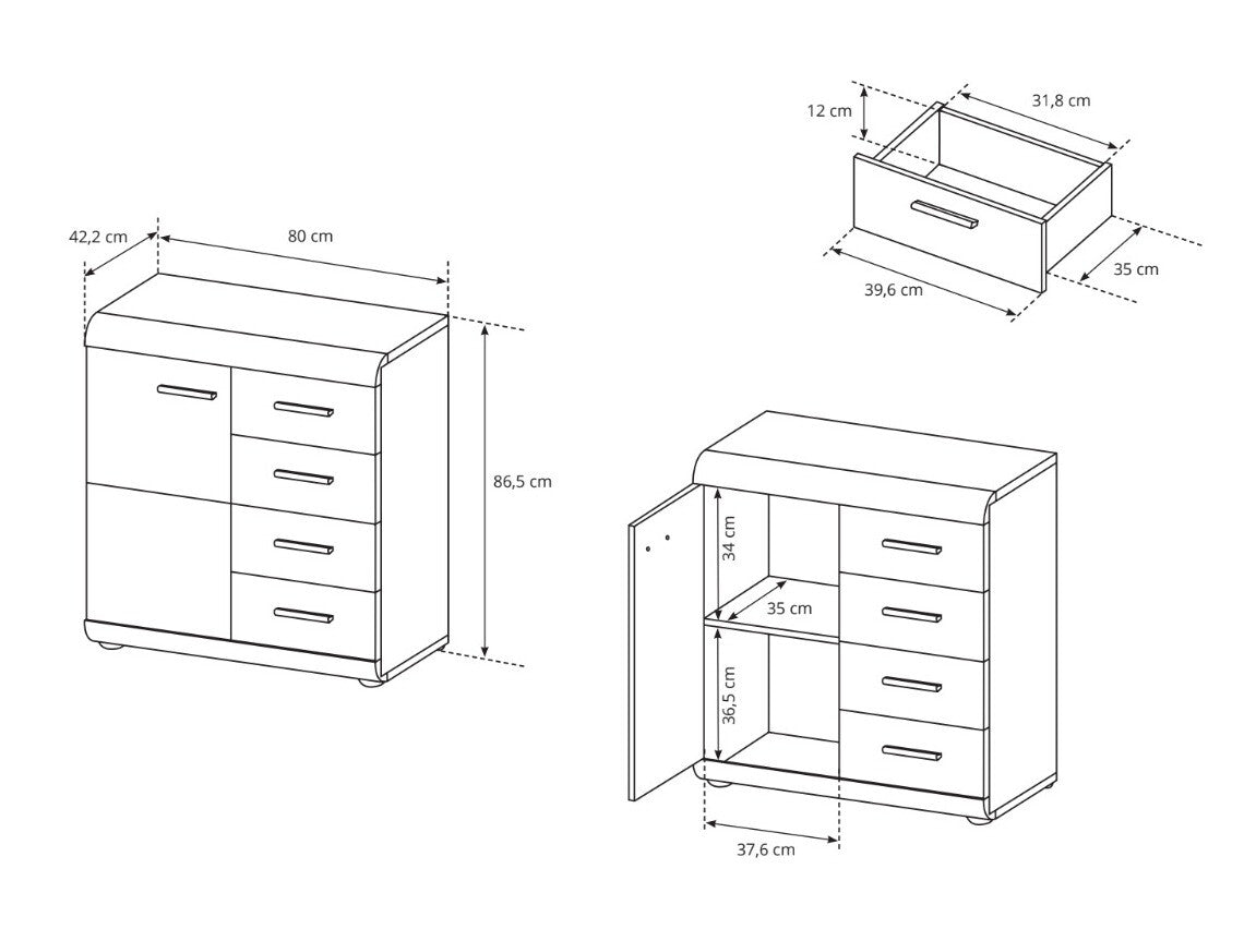 Kommode Kingston A111