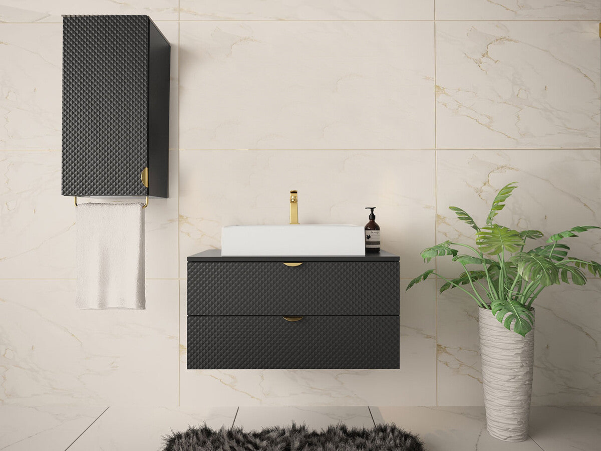 Wall bathroom cabinet for washbasin Merced D101