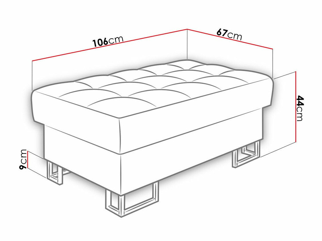 Polstret bænk Comfivo 237