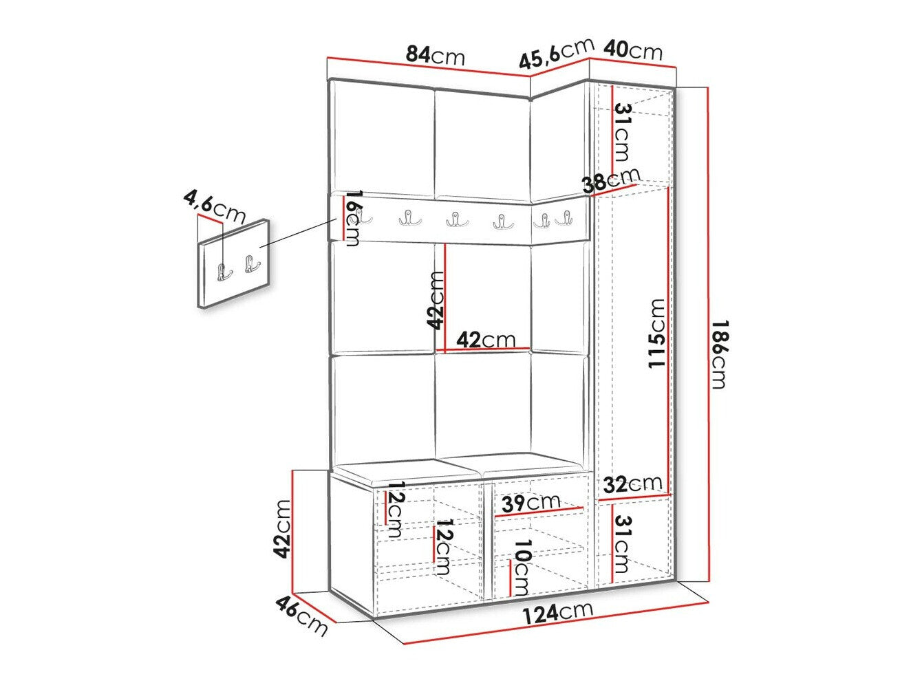 Entrésæt Hartford 471