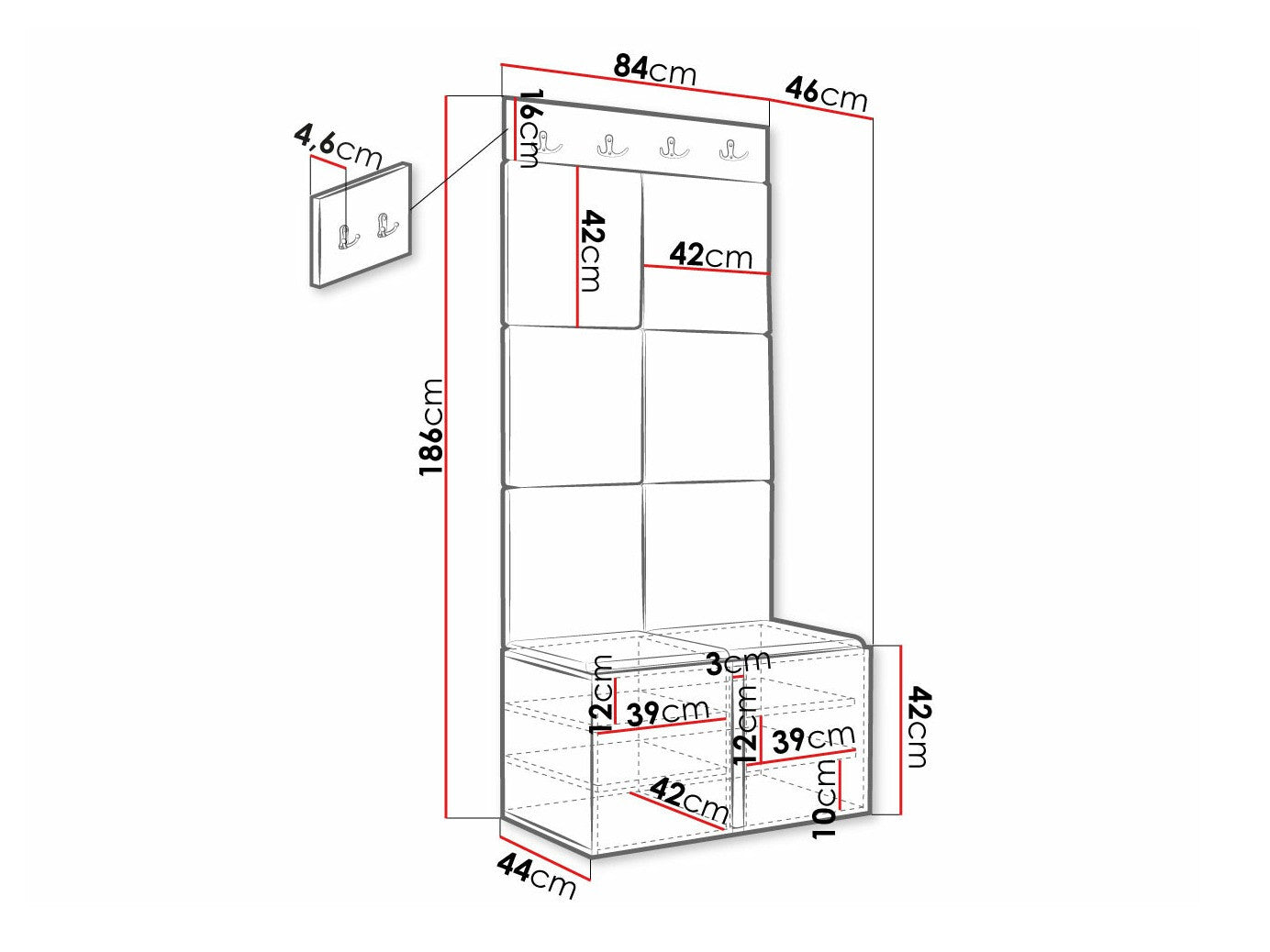 Entrésæt Hartford 383