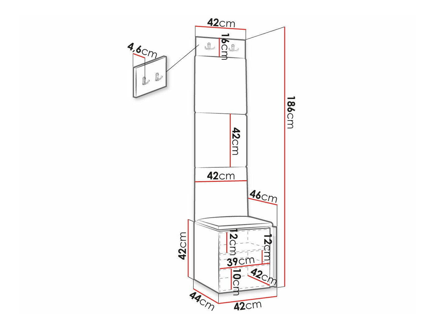 Entrésæt Hartford 386