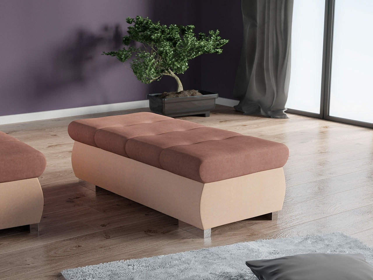 Polstret bænk Comfivo 123