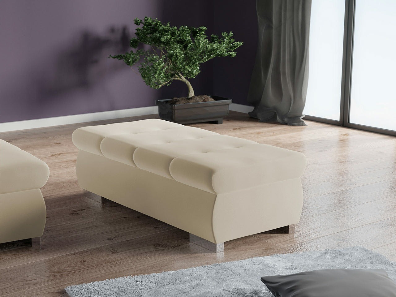 Polstret bænk Comfivo 123