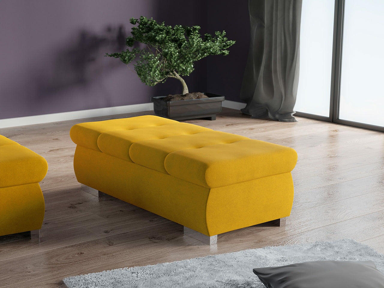 Polstret bænk Comfivo 123