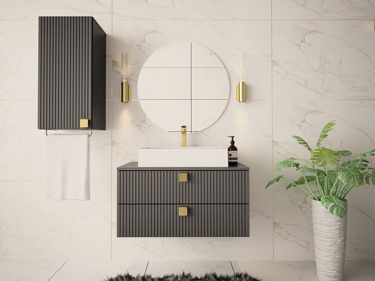 Wall mounted bathroom cabinet Merced R102