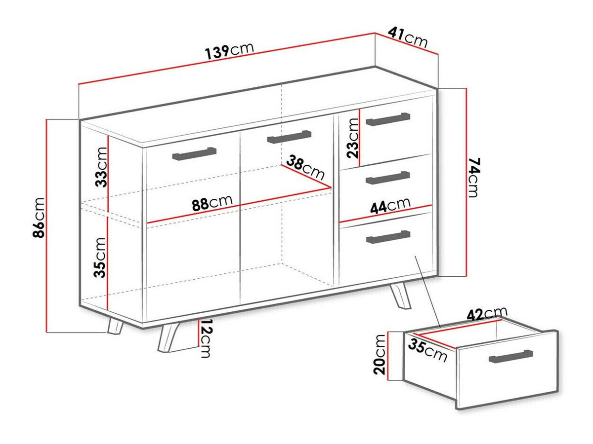 Kommode Honolulu A106